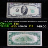 **Star Note** 1950A $10 Green Seal Federal Reseve Note Grades f+