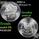 1881-s Morgan Dollar $1 Grades Choice Unc PL