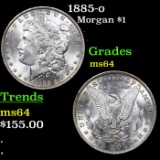 1885-o Morgan Dollar $1 Grades Choice Unc