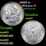 1892-o Morgan Dollar $1 Grades Select Unc