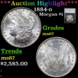 ***Auction Highlight*** 1884-o Morgan Dollar 1 Graded ms67 By SEGS (fc)