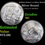 Buffalo Nickel 1 oz Silver Round Grades NG