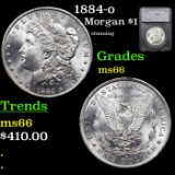 1884-o Morgan Dollar 1 Graded ms66 By SEGS