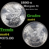 1890-s Morgan Dollar $1 Grades Choice Unc