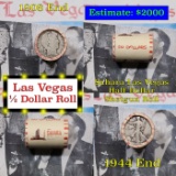 ***Auction Highlight*** Old Casino 50c Roll $10 Halves Las Vegas Casino Sahara 1908 Barber & 1944 Wa