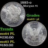 1885-o Morgan Dollar 1 Grades Select Unc+ PL