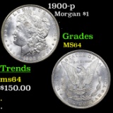 1900-p Morgan Dollar 1 Grades Choice Unc