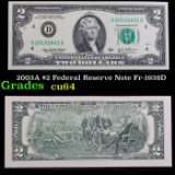 2003A $2 Federal Reserve Note Fr-1938D Grades Choice CU