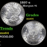 1897-s Morgan Dollar 1 Grades Choice Unc