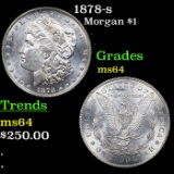 1878-s Morgan Dollar 1 Grades Choice Unc