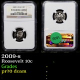 Proof NGC 2009-s Roosevelt Dime 10c Graded pr70 dcam By NGC