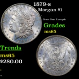 1879-s Morgan Dollar $1 Grades GEM Unc