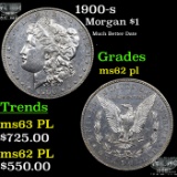 1900-s Morgan Dollar 1 Grades Select Unc PL