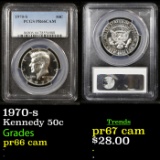 Proof PCGS 1970-s Kennedy Half Dollar 50c Graded pr66 cam By PCGS