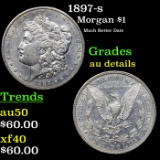 1897-s Morgan Dollar $1 Grades AU Details