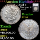 ***Auction Highlight*** 1892-s Morgan Dollar 1 Graded AU53 by SEGS (fc)