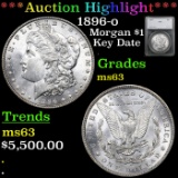 ***Auction Highlight*** 1896-o Morgan Dollar 1 Graded ms63 by SEGS (fc)