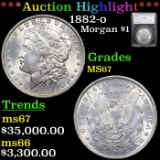 ***Auction Highlight*** 1882-o Morgan Dollar 1 Graded MS67 by SEGS (fc)