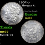 1902-o Morgan Dollar 1 Grades GEM Unc