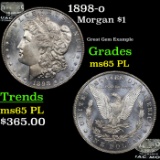 1898-o Morgan Dollar 1 Grades GEM Unc