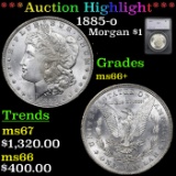 1885-o Morgan Dollar 1 Graded ms66+ By SEGS