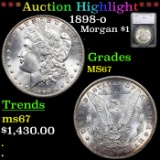 ***Auction Highlight*** 1898-o Morgan Dollar 1 Graded MS67 by SEGS (fc)