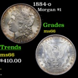 1884-o Morgan Dollar 1 Grades GEM+ Unc