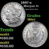 1897-s Morgan Dollar 1 Grades Select Unc