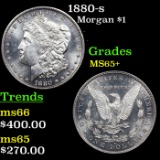 1880-s Morgan Dollar 1 Grades GEM+ Unc