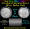 ***Auction Highlight*** Full Circ Mixed Morgan/Peace First Financial silver dollar roll, 20 coin 187