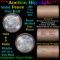 ***Auction Highlight*** Solid Uncirculated Peace silver dollar roll 1923 & P Ends, 20 coins (fc)