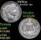 1900-p Barber Dime 10c Grades AU Details