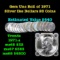 Full Roll Proof 1971-s Silver Eisenhower 'Ike' Dollars. 20 Coins total.