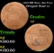 1803 SM Date, Sm Frac Draped Bust Large Cent 1c Grades ag