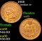1899 Indian Cent 1c Grades Choice AU