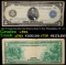 1914 $5 Large Size Blue Seal Federal Reserve Note, Philadelphia, PA  3-C Grades vf+