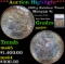 ***Auction Highlight*** 1890-p Morgan Dollar Rainbow Toned $1 Grades Choice+ Unc By SEGS (fc)