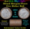 ***Auction Highlight*** Mixed Morgan/Peace Circ silver dollar roll, 20 coin 1892 & 'D' Ends (fc)