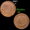 1867 Two Cent Piece 2c Grades vg, very good