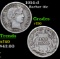 1914-d Barber Dime 10c Grades vf++