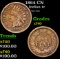 1864 CN Indian Cent 1c Grades xf