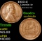 1922-d Lincoln Cent 1c Grades AU Details