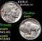 1938-d Buffalo Nickel 5c Grades GEM+ Unc