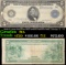 1914 $5 Large Size Blue Seal Federal Reserve Note, Chicago, IL  7-G Grades f+