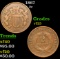 1867 Two Cent Piece 2c Grades vf+