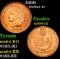 1900 Indian Cent 1c Grades Choice Unc RD
