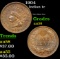 1904 Indian Cent 1c Grades Choice AU/BU Slider