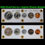 1964 Proof Set In a Capitol Plastic Holder