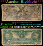 ***Auction Highlight*** 1896 $5 Silver Certificate, 