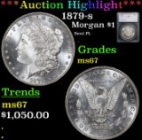 ***Auction Highlight*** 1879-s Morgan Dollar $1 Graded ms67 By SEGS (fc)